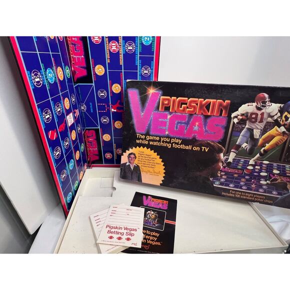 Vintage 1980 Pigskin Vegas Betting Sports Game - Jimmy the Greek - Picture 6 of 8